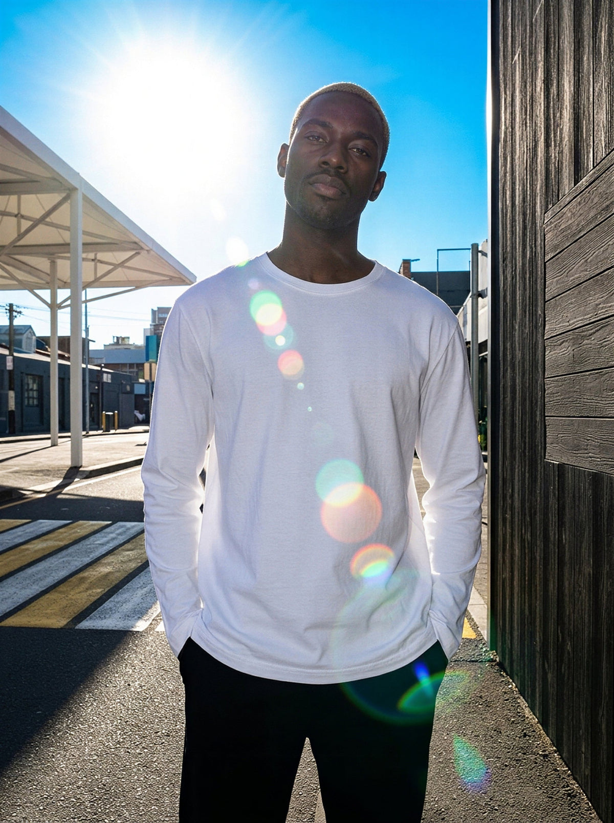 CLASSIC VIBES – T-SHIRT MANCHES LONGUES HOMME | Zylumn