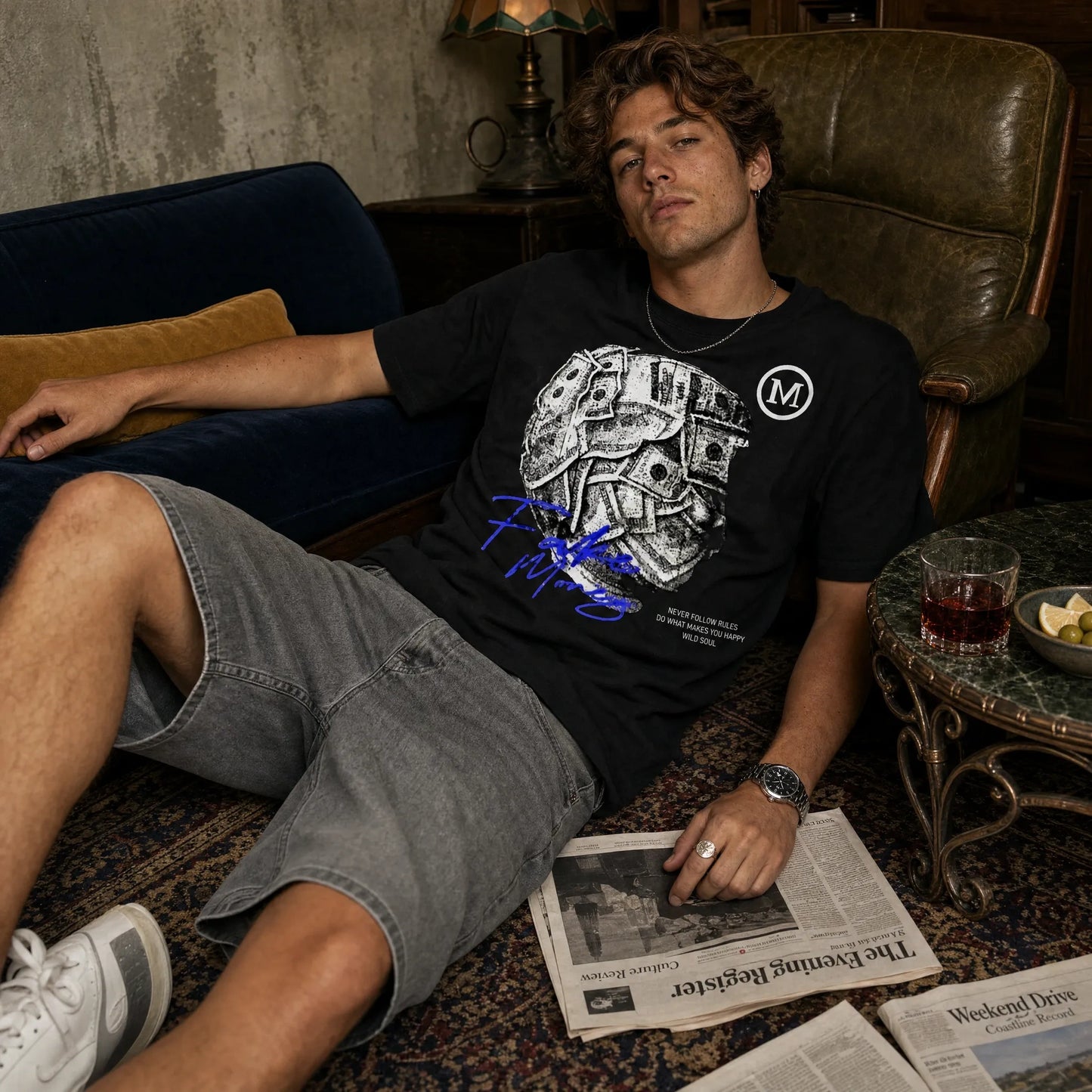 T-SHIRTS EN COTON "WILD SOUL"
