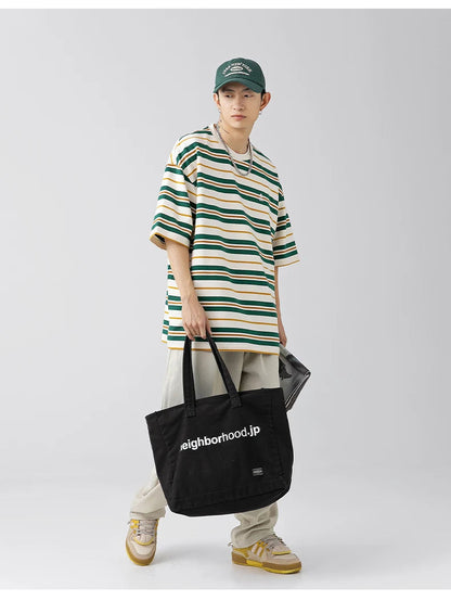 T-SHIRT OVERSIZE EN COTON STYLE KOREEN  "HANRAE"