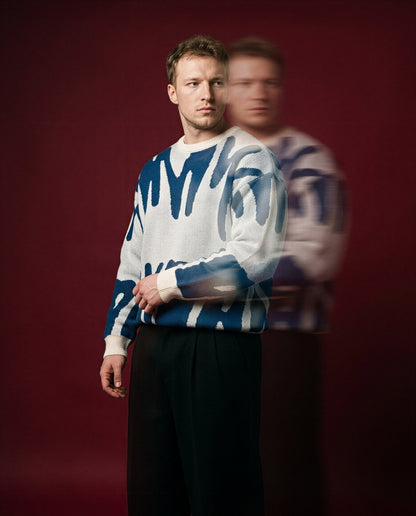PULL À MOTIF DÉCONTRACTÉ POUR HOMMES | ZYLUMN
