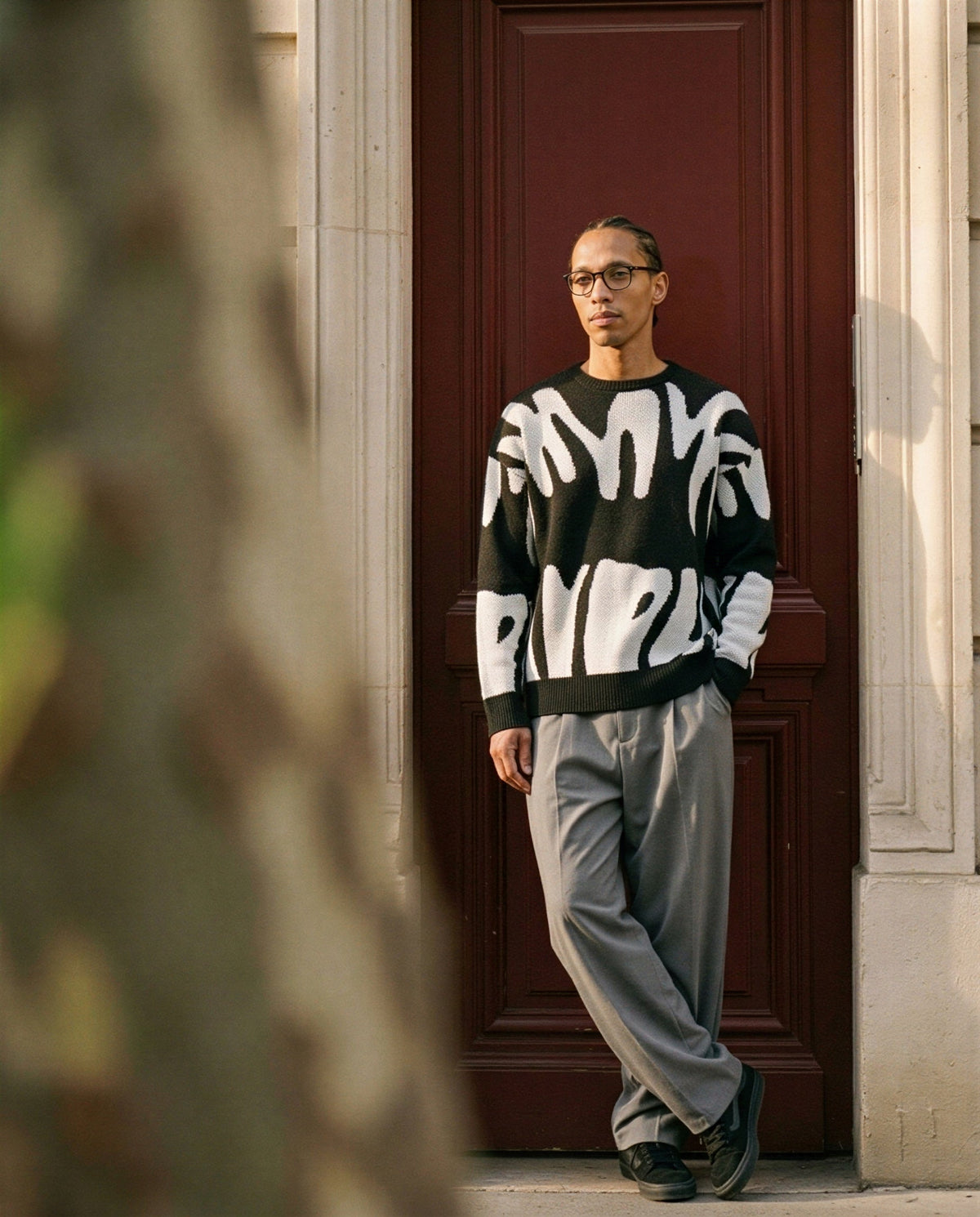 PULL À MOTIF DÉCONTRACTÉ POUR HOMMES | ZYLUMN