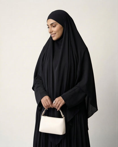 MODEST QUEEN  – ABAYA 2 PIECES AMPLE ET CONFORTABLE | ZYLUMN