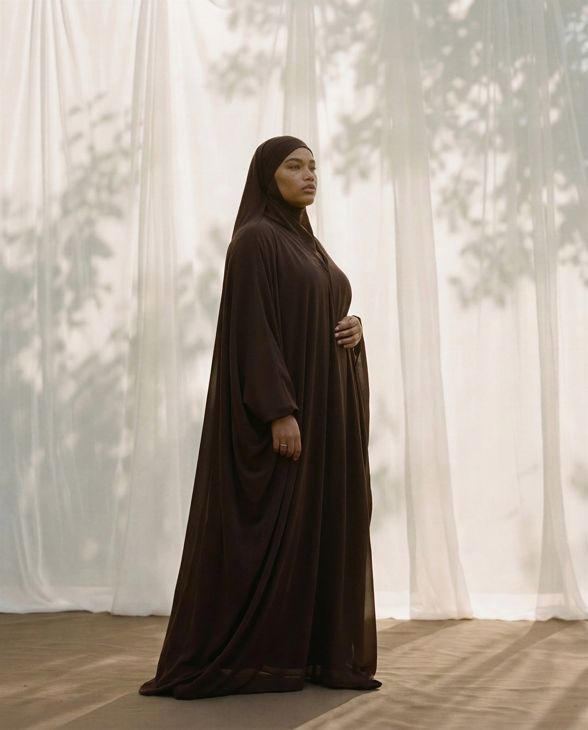 MODEST QUEEN  – ABAYA 2 PIECES AMPLE ET CONFORTABLE | ZYLUMN