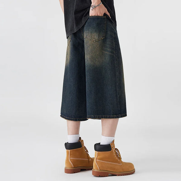 DENIM SHORT LONG EN COTON |ZYLUMN PARIS