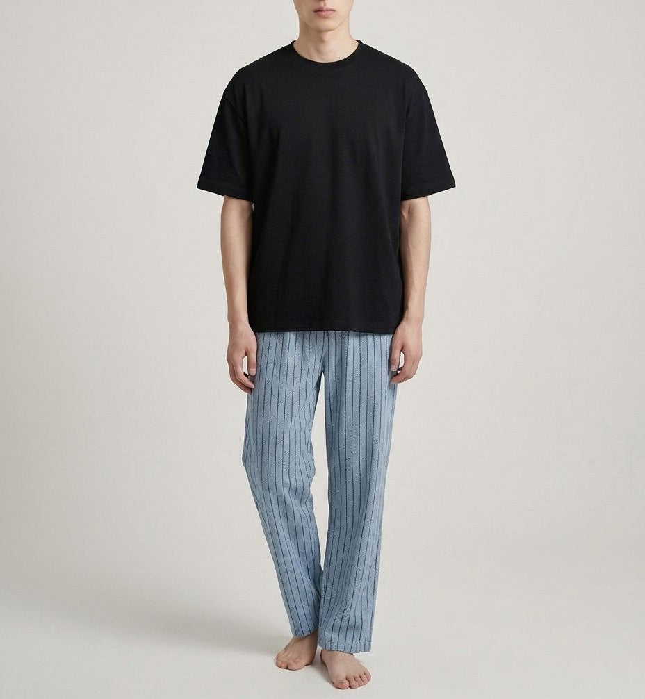 PANTALONS UNIQUES ET PACKS DE 3 PYJAMA CONFORTABLES POUR HOMME "SLOW HOURS"