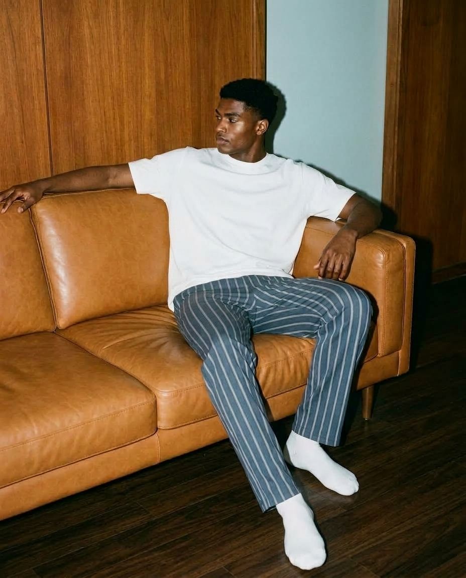 PANTALONS UNIQUES ET PACKS DE 3 PYJAMA CONFORTABLES POUR HOMME "SLOW HOURS"