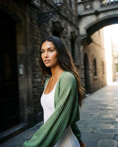 CARDIGAN CLASSIQUE ET CONFORTABLE POUR FEMME "LIGHT LAYER"