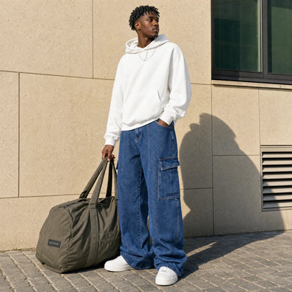 JEAN OVERSIZE CARGO HOMME À COUPE AMPLE