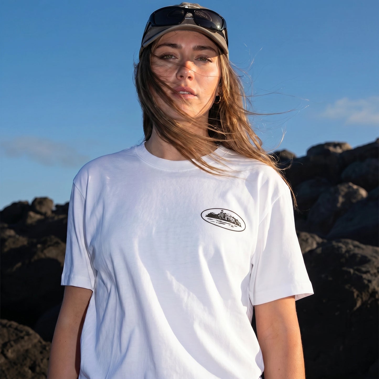 T-SHIRT HOMME COTON "RULES THE WORLD"