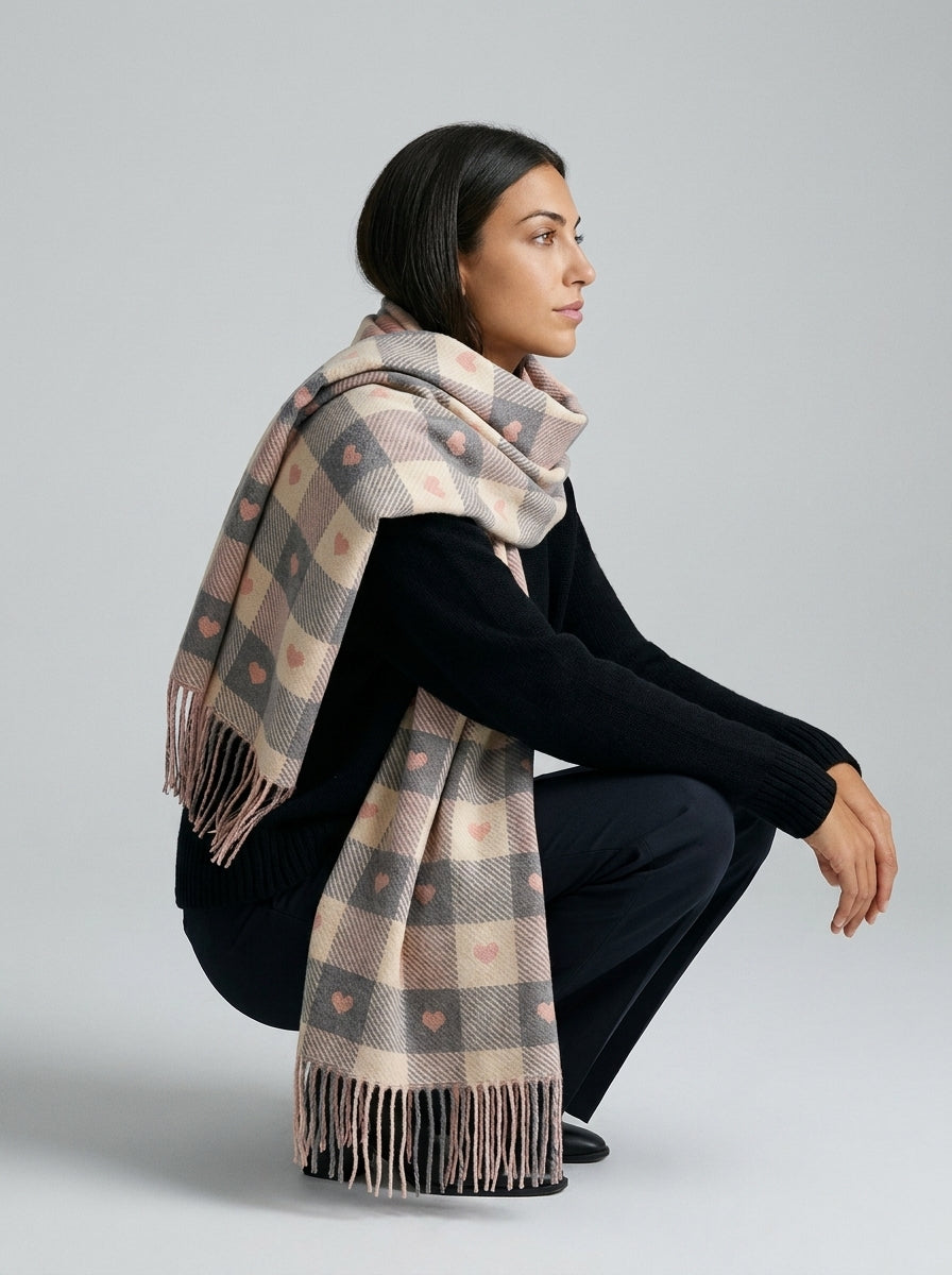 ÉCHARPE CONFORTABLE ET CHAUDE POUR FEMME "WARM HUG"