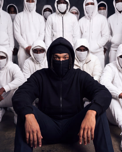 PULL À CAGOULE INTÉGRÉE HOMME ET FEMME "UNDER COVER" | ZYLUMN