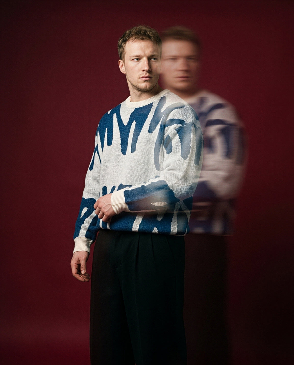 PULL À MOTIF DÉCONTRACTÉ POUR HOMMES | ZYLUMN