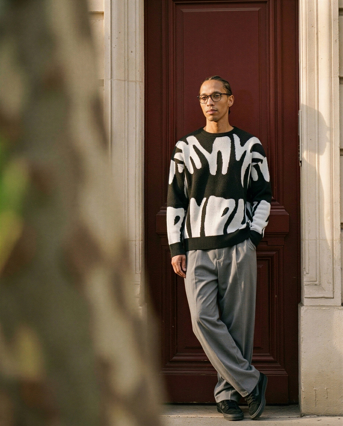 PULL À MOTIF DÉCONTRACTÉ POUR HOMMES | ZYLUMN