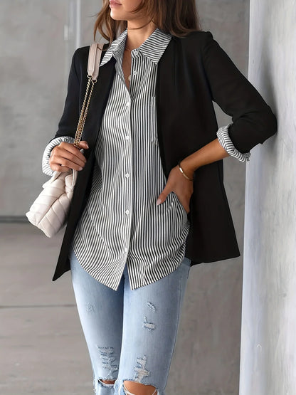 2026 Women Fashion Striped Shirt