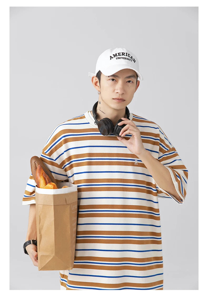 T-SHIRT OVERSIZE EN COTON STYLE KOREEN  "HANRAE"