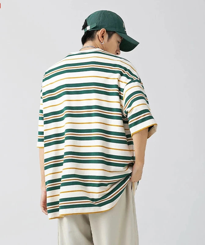 T-SHIRT OVERSIZE EN COTON STYLE KOREEN  "HANRAE"