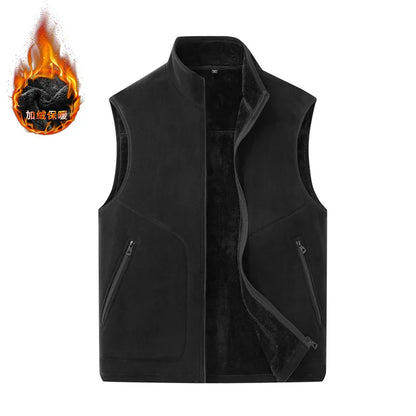 Veste Polaire Men Jacket Américaine Hommes Femmes Gilet En Agneau Casual Loose Jacket Automne Hiver Sport Vest Winter Jacket Men