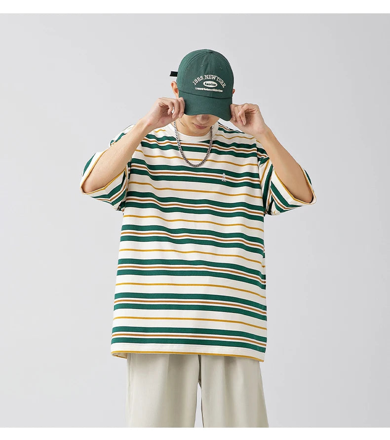 T-SHIRT OVERSIZE EN COTON STYLE KOREEN  "HANRAE"