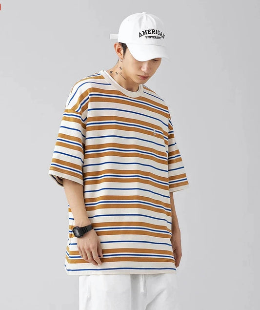 T-SHIRT OVERSIZE EN COTON STYLE KOREEN  "HANRAE"