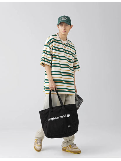 T-SHIRT OVERSIZE EN COTON STYLE KOREEN  "HANRAE"