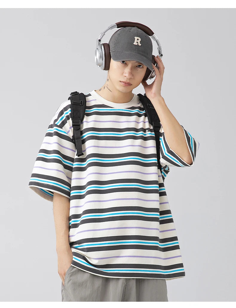 T-SHIRT OVERSIZE EN COTON STYLE KOREEN  "HANRAE"